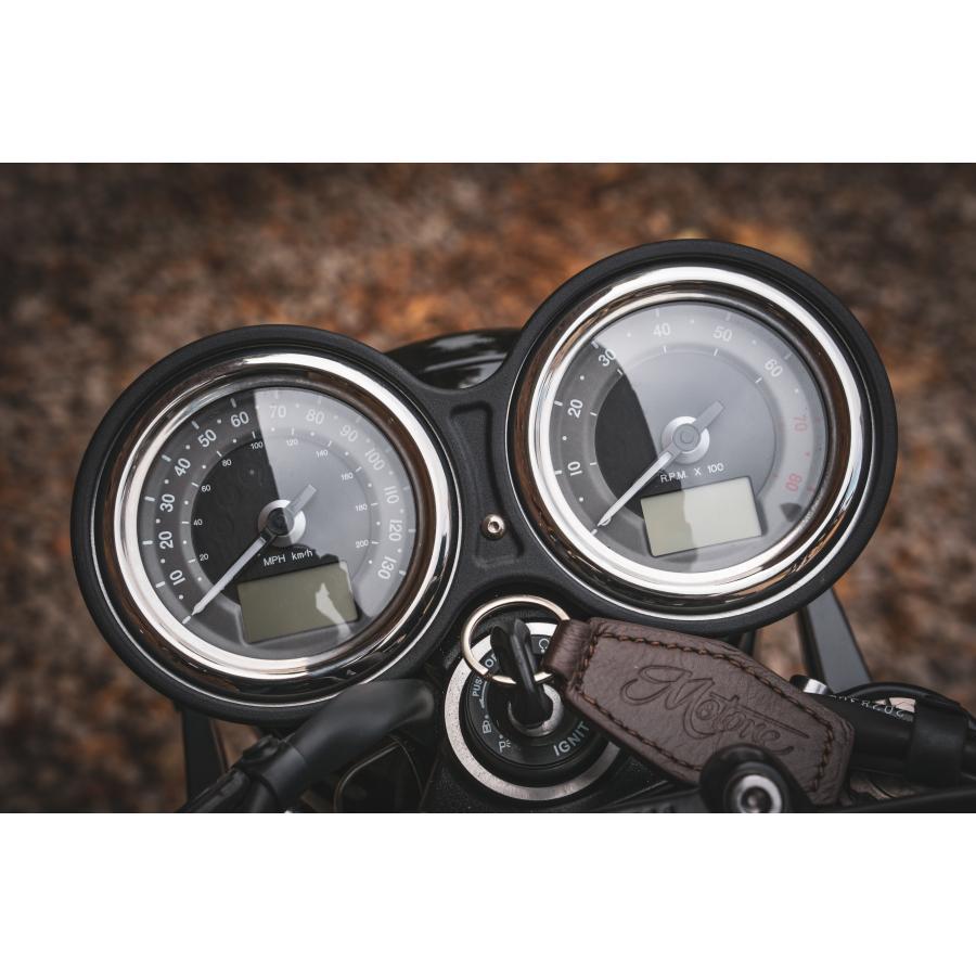 Motone(モートーン) メーターカバー SPEED CUFF ブラック T100/T120 (16-25) スラクストン Thruxton1200 (16-24) SpeedTwin1200 (19-24) MMU583 |  | 01