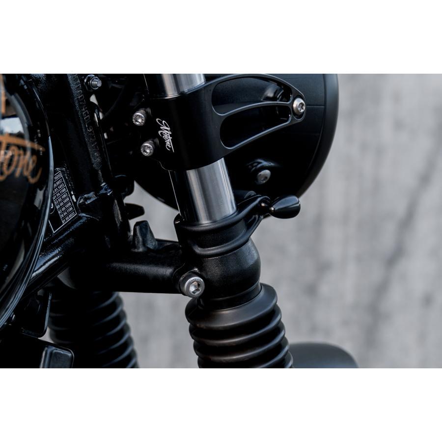 Motone(モートーン) フロントウインカーステー CLAMPITS Φ41フォーククランプ M8/M10用 T100/T120 (02-25) SpeedTwin900 (16-24) スクランブラー900 (17-25) |  | 03