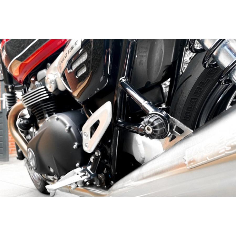 Motone(モートーン) タンデムステップ ブランキングプレート CASABLANKA ブラック T100/T120 (02-25) SpeedTwin900 (16-25) スラクストン /R/RS (16-24) MMU594 |  | 03