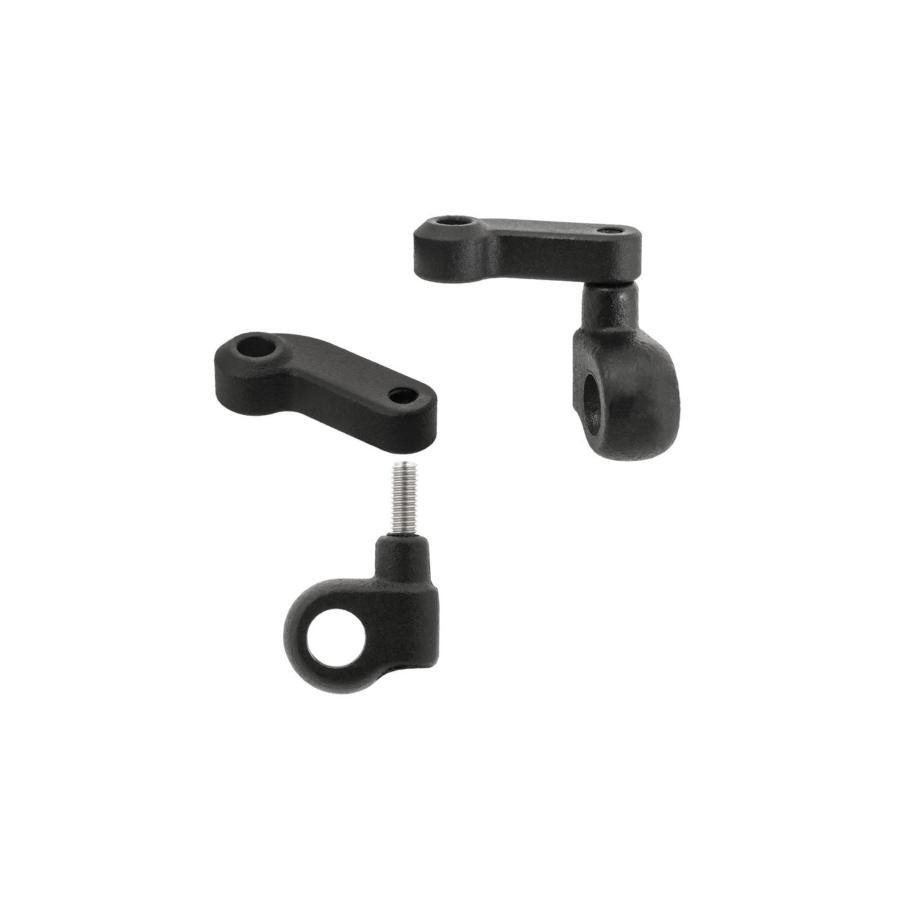 Motone(モートーン) フロントウインカーステー KLINGONS ハンドルマウント M8用 T100/T120 (16-25) SpeedTwin900 (16-24) スクランブラー900 (17-25) MMU596 | 