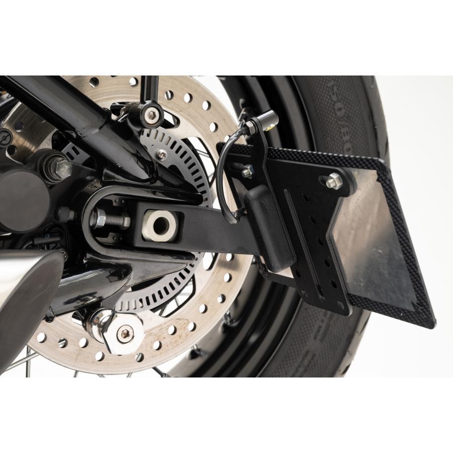 Motone(モートーン) サイドナンバーマウント SIDEKICK Bobber (17-25) スクランブラー Scrambler900 (17-25) Speedmaster (18-25) MMU607-MMU604-MLP001の画像