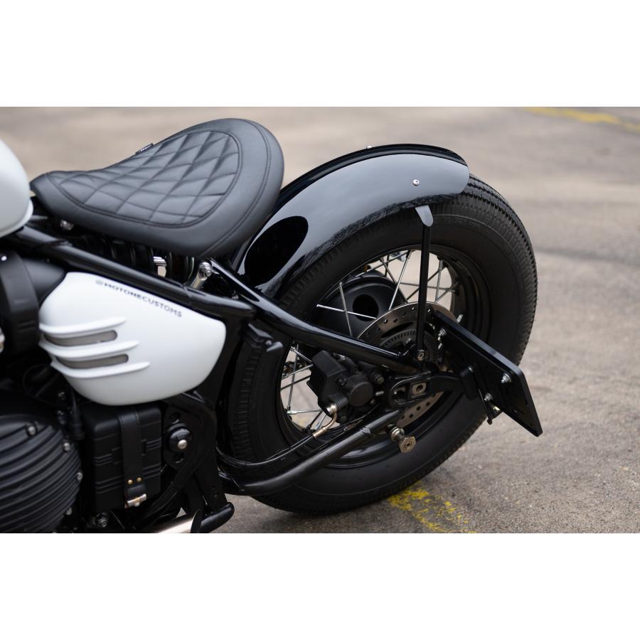 Motone(モートーン) サイドナンバーマウント SIDEKICK Bobber (17-25) スクランブラー Scrambler900 (17-25) Speedmaster (18-25) MMU607-MMU604-MLP001の画像