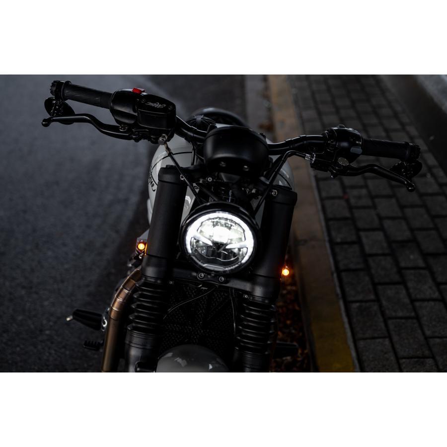 Motone(モートーン) フォークシュラウド ウインカーステー SPATZ M8/M10/純正用 Φ47 ボンネビル Bobber (21-25) Speedmaster (21-25) MMU615 |  | 07