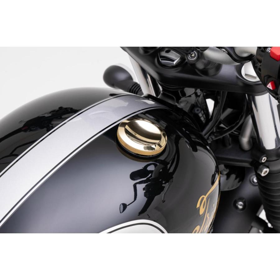 モートーン タンクキャップ JETSON ブラス T100/T120 SpeedTwin900