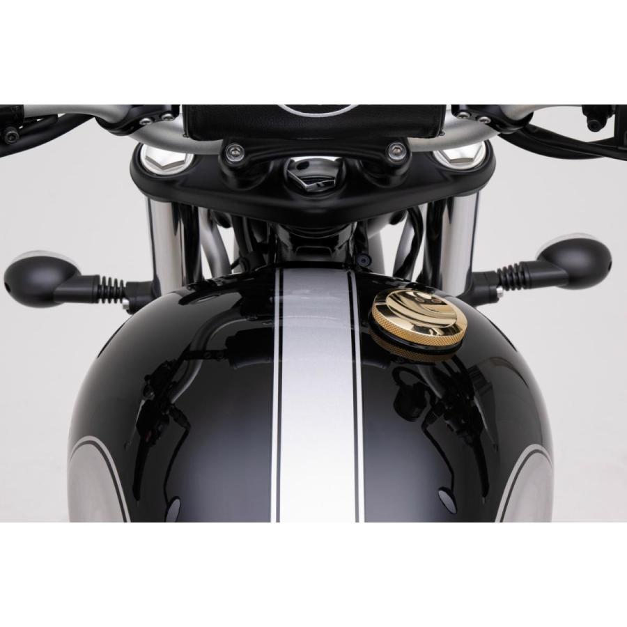 モートーン タンクキャップ JETSON ブラス T100/T120 SpeedTwin900