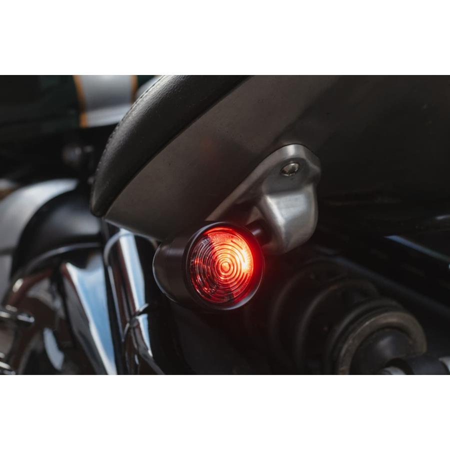 モートーン リアウインカーステー LAMPREY シート下マウント M8用 ブラッシュ Bonneville Bobber MMU672 |  | 05