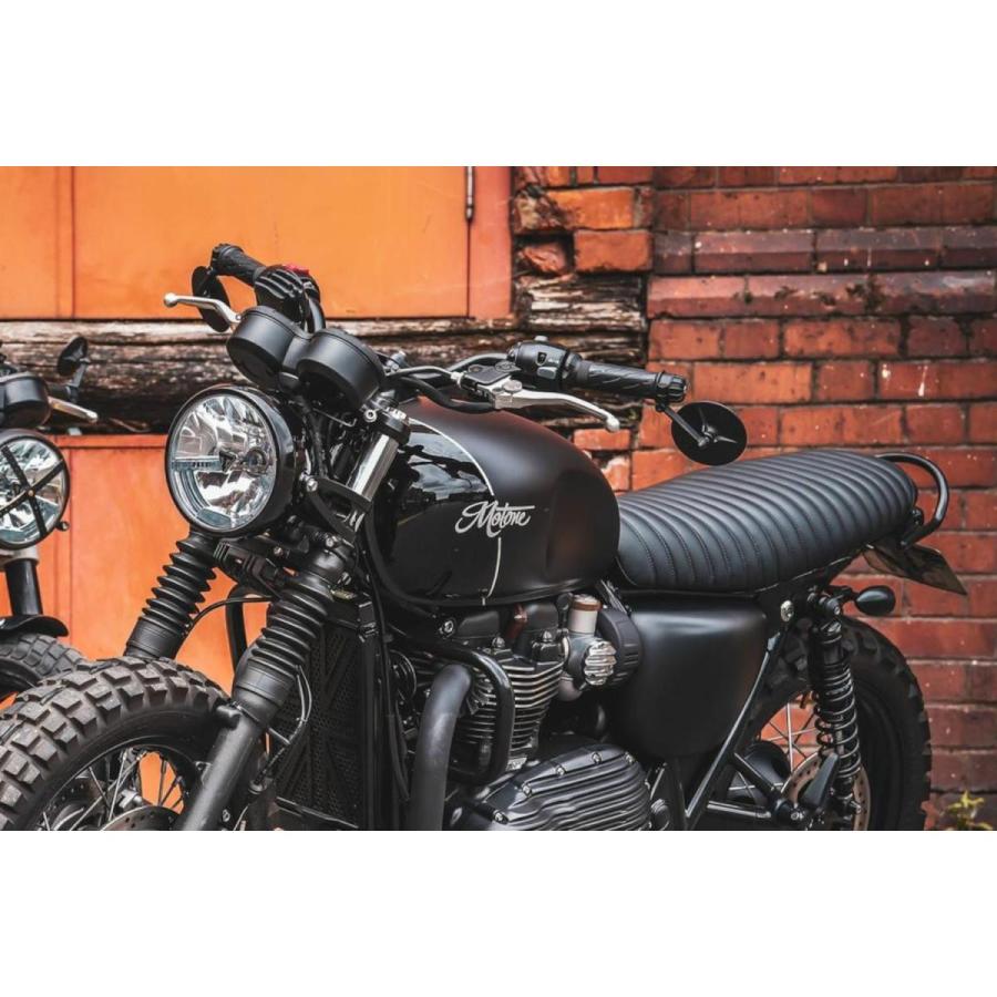 Motone(モートーン) バーエンドミラー TRILINE 100mm 1個 T100/T120 (16-25) SpeedTwin900 (16-25) スクランブラー Scrambler900 (17-25) MRR001 |  | 03