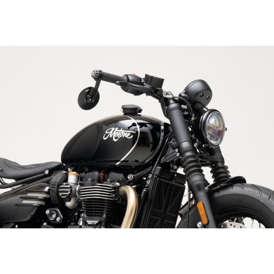 Motone(モートーン) バーエンドミラー TURISMO 100mm 1個 T100/T120 (16-25) SpeedTwin900 (16-25) スクランブラー Scrambler900 (17-25) MRR002 |  | 03