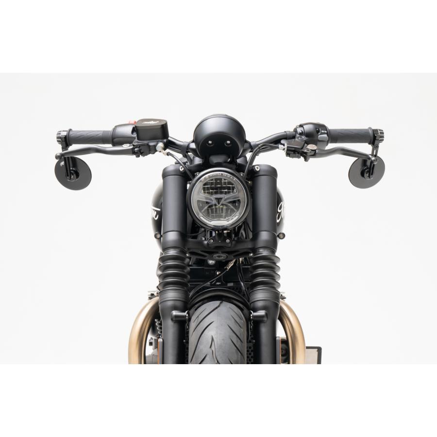Motone(モートーン) バーエンドミラー TURISMO 100mm 1個 T100/T120 (16-25) SpeedTwin900 (16-25) スクランブラー Scrambler900 (17-25) MRR002 |  | 04