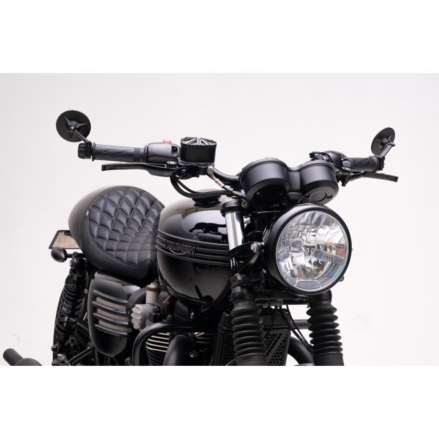 Motone(モートーン) バーエンドミラー TRILINE 80mm 1個 T100/T120 (16-25) SpeedTwin900 (16-25) スクランブラー Scrambler900 (17-25) MRR003 |  | 05