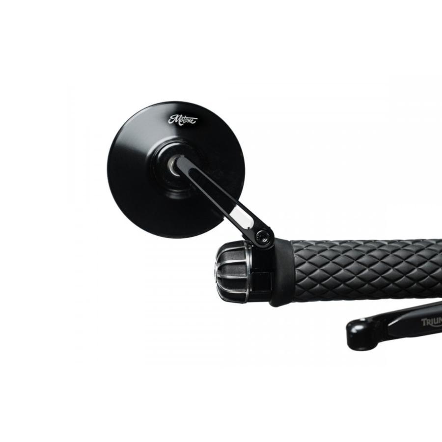 Motone(モートーン) バーエンドミラー TURISMO 80mm 1個 T100/T120 (16-25) SpeedTwin900 (16-25) スクランブラー Scrambler900 (17-25) MRR004 |  | 01