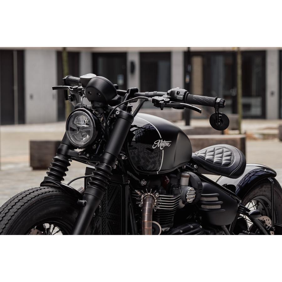 Motone(モートーン) バーエンドミラー TURISMO 80mm 1個 T100/T120 (16-25) SpeedTwin900 (16-25) スクランブラー Scrambler900 (17-25) MRR004 |  | 04