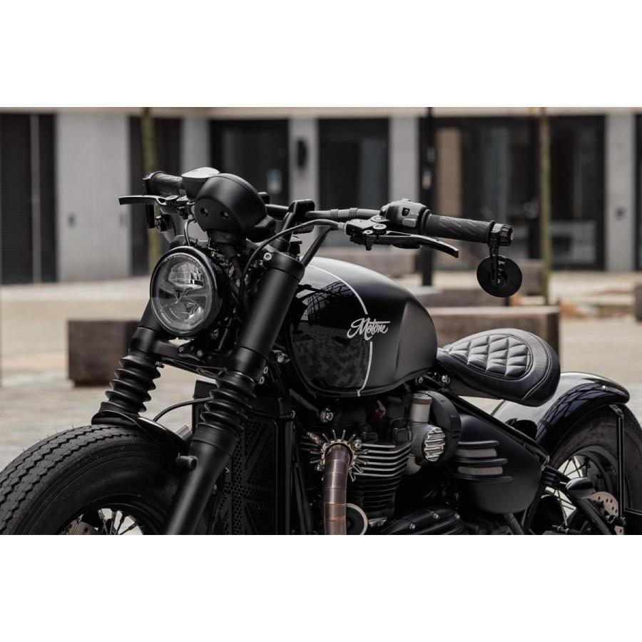 Motone(モートーン) バーエンドミラー TURISMO 80mm 1個 T100/T120 (16-25) SpeedTwin900 (16-25) スクランブラー Scrambler900 (17-25) MRR004 |  | 04