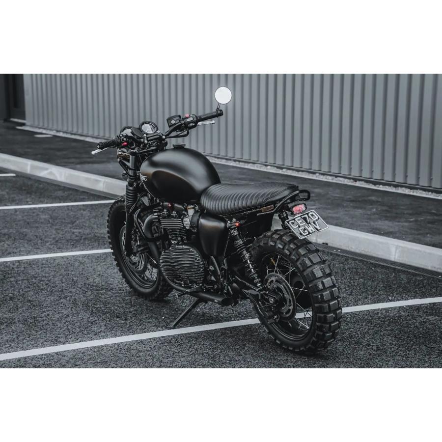 Motone(モートーン) シート VIPER リブ ブラック T100/T120 (16-25) SpeedTwin900 (16-24) スクランブラー Scrambler900 (17-25) MSM025 |  | 05