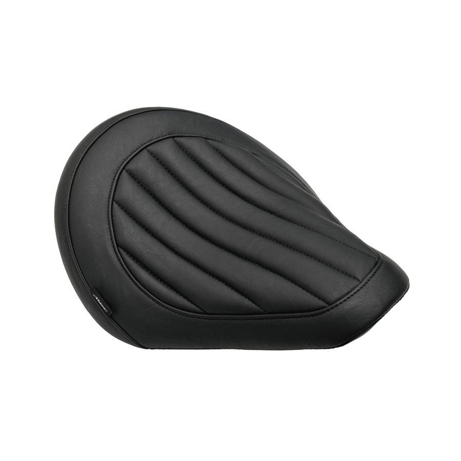 Motone(モートーン) シート KING COBRA リブ ブラック ボンネビル Bobber (17-25) MSM029 | 