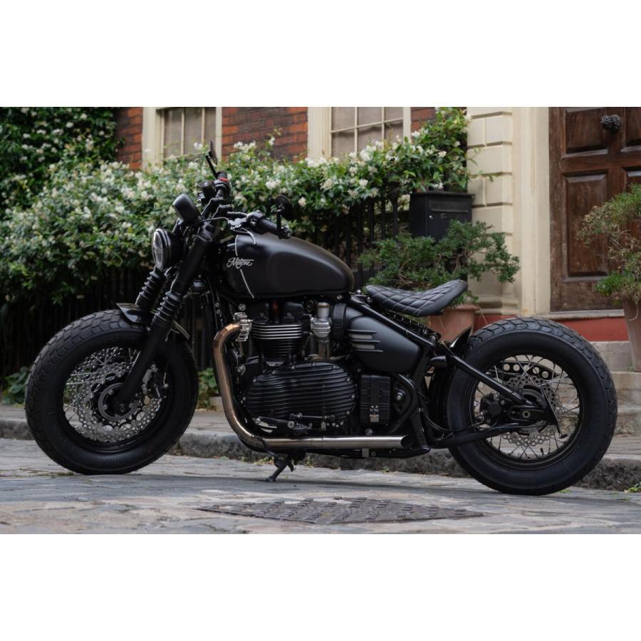 モートーン シート KING COBRA フルダイヤモンドステッチ ブラック Bonneville Bobber MSM031 |  | 07