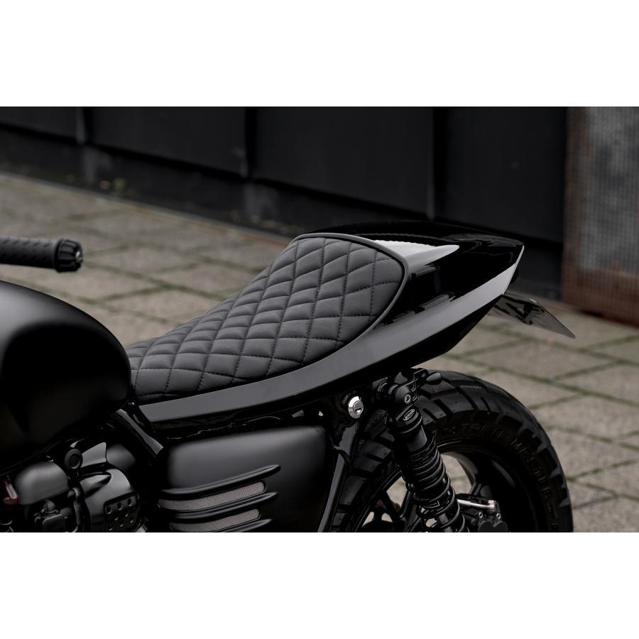 Motone(モートーン) シート STREET TRACKER ブラック T100/T120 (16-25) SpeedTwin900 (16-24) スクランブラー Scrambler900 (17-25) MSM037 |  | 02