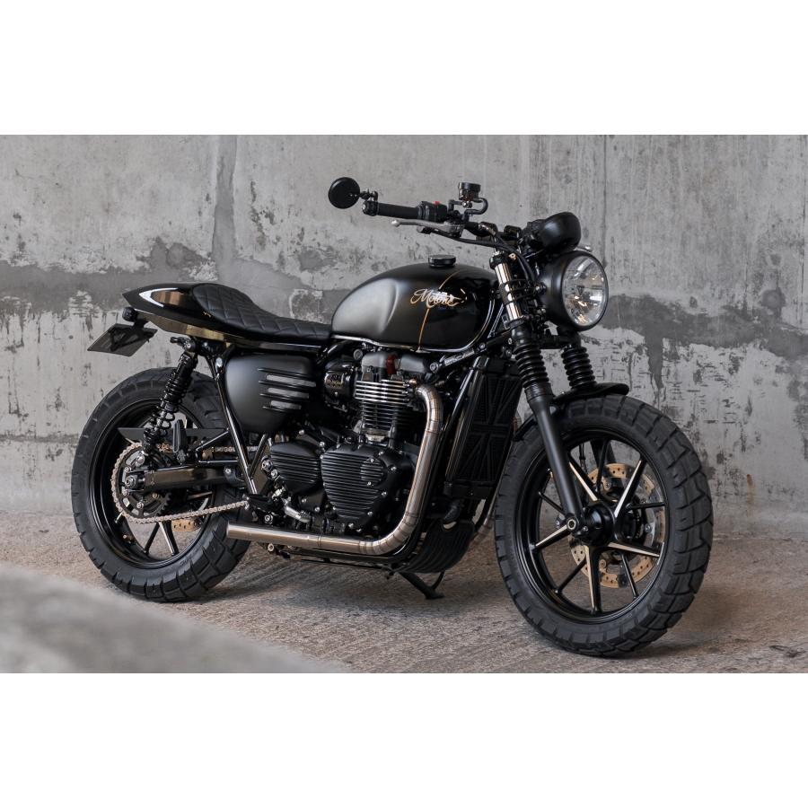 Motone(モートーン) シート STREET TRACKER ブラック T100/T120 (16-25) SpeedTwin900 (16-24) スクランブラー Scrambler900 (17-25) MSM037 |  | 04