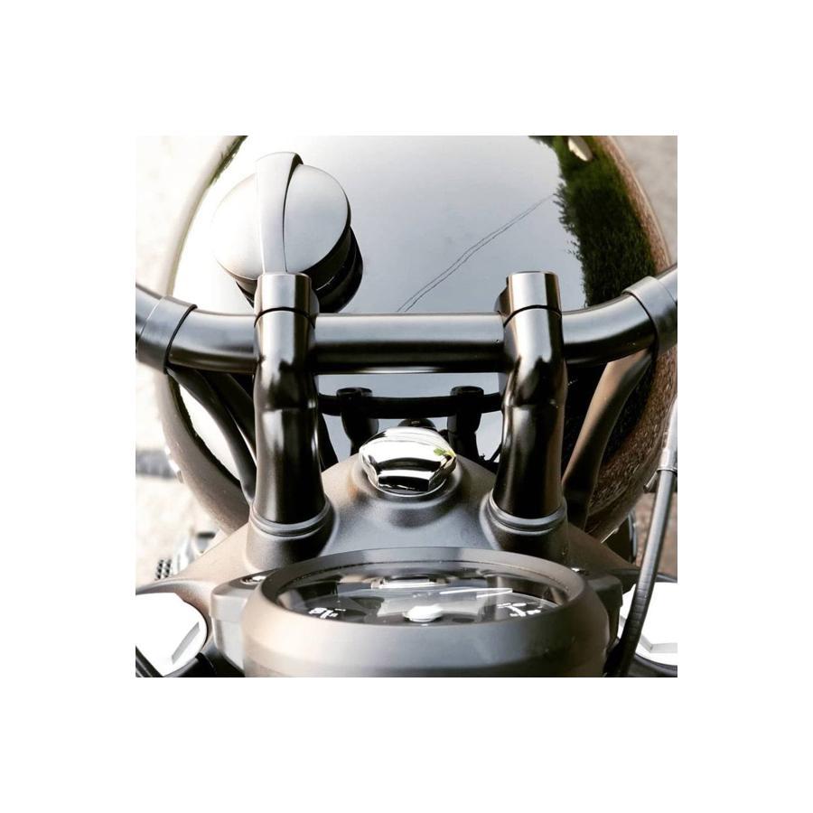 Motone(モートーン) ハンドルライザー 22mm ブラック Street Twin/Speed Twin 900 (16-24) MTE040 |  | 02