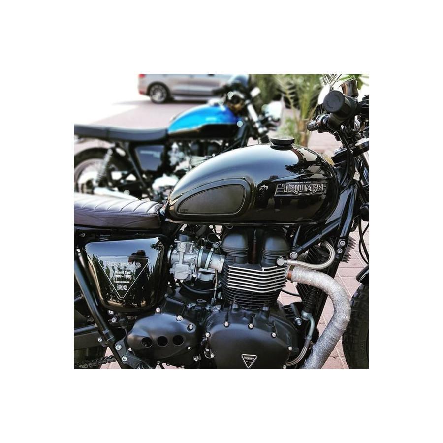 Motone(モートーン) タンクニーパッド ピンストライプ 汎用 MTE081 |  | 04