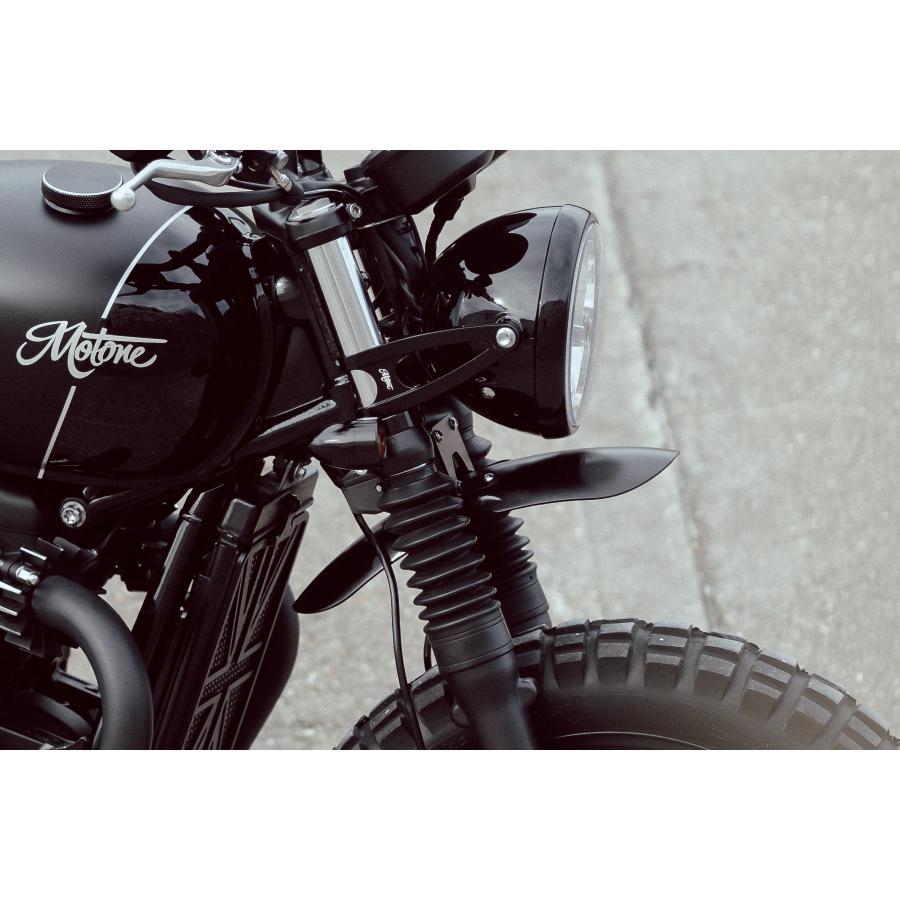 Motone(モートーン) ハイマウント フロントフェンダーステー T100/T120 (02-24) StreetTwin (16-24) Streetスクランブラー Scrambler (17-18) MTE134 |  | 01