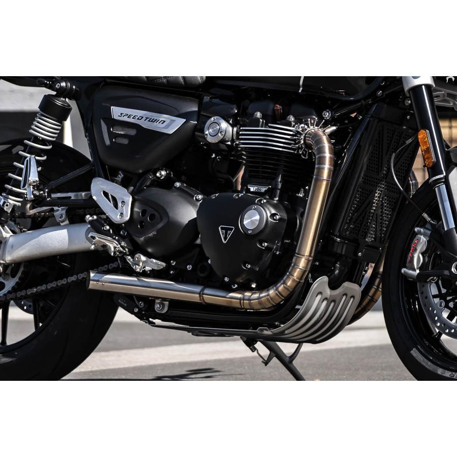 Motone(モートーン) アンダーガード DEFENDER アルミ シルバー T100/T120 (16-25) SpeedTwin900 (16-25) スラクストン Thruxton/R/RS (16-24) MTE138 |  | 01