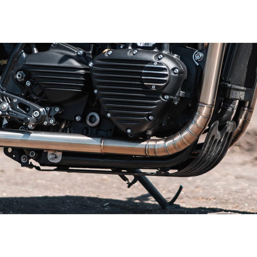 Motone(モートーン) アンダーガード DEFENDER アルミ ブラック T100/T120 (16-25) SpeedTwin900 (16-25) スラクストン Thruxton/R/RS (16-24) MTE139 |  | 02