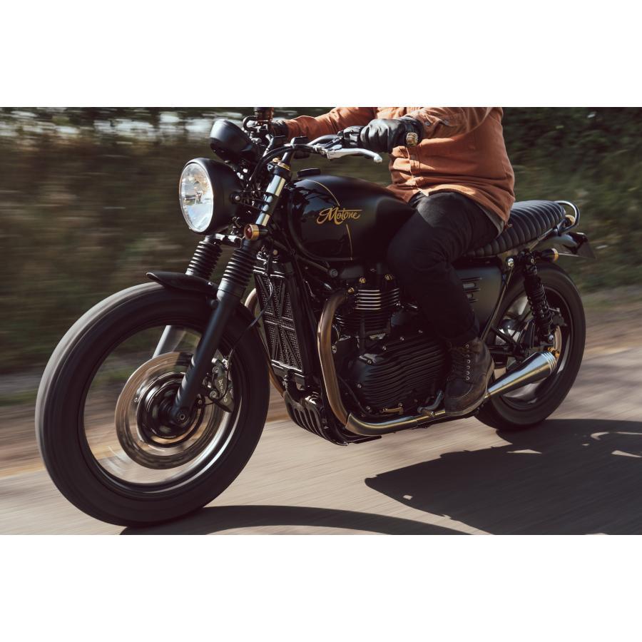 Motone(モートーン) アンダーガード DEFENDER アルミ ブラック T100/T120 (16-25) SpeedTwin900 (16-25) スラクストン Thruxton/R/RS (16-24) MTE139 |  | 03