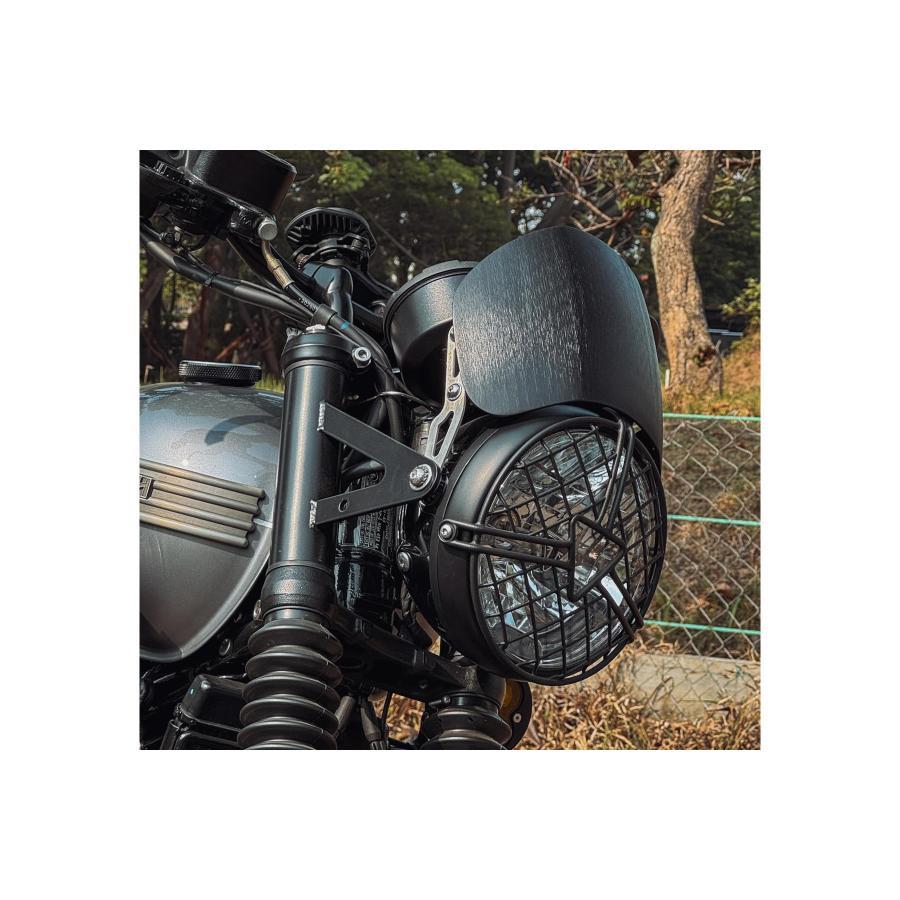 Motone(モートーン) スクリーン MICROBLADE アルミ ブラック ボンネビル T100/T120 (16-25) MTE143 |  | 01