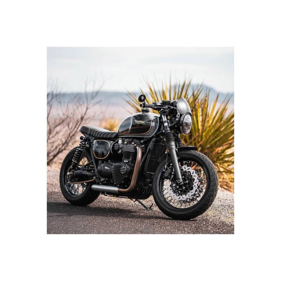 Motone(モートーン) スクリーン MICROBLADE アルミ ブラック ボンネビル T100/T120 (16-25) MTE143 |  | 02