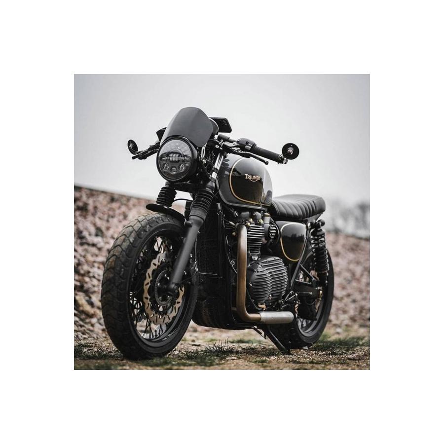 Motone(モートーン) スクリーン MICROBLADE アルミ ブラック ボンネビル T100/T120 (16-25) MTE143 |  | 03