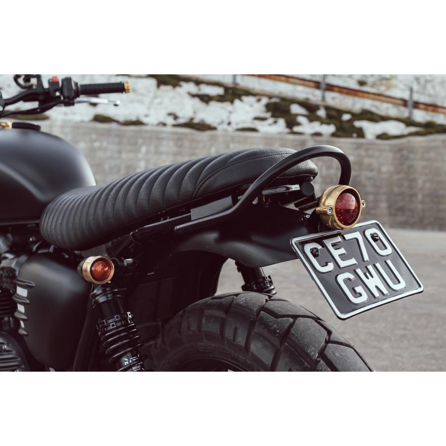 Motone(モートーン) リアフェンダー テールライト穴あり ブラック T100/T120 (16-25) SpeedTwin900 (16-24) スクランブラー Scrambler900 (17-25) MTE151 |  | 03