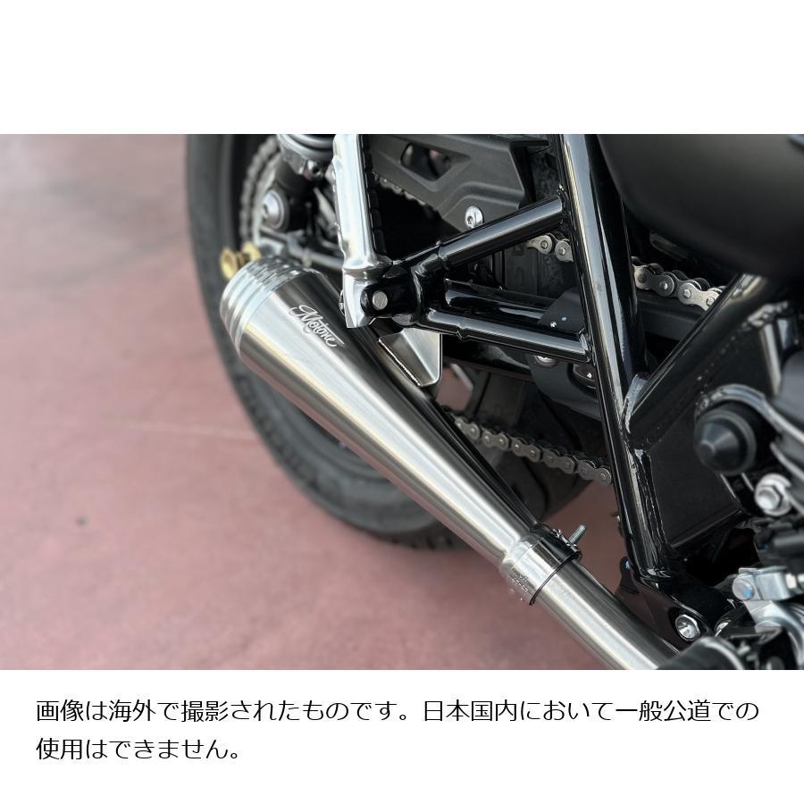 Motone(モートーン) スリップオンマフラー SATURN V ブラッシュ Street Twin/Speed Twin 900 (16-23) MTE156 |  | 02