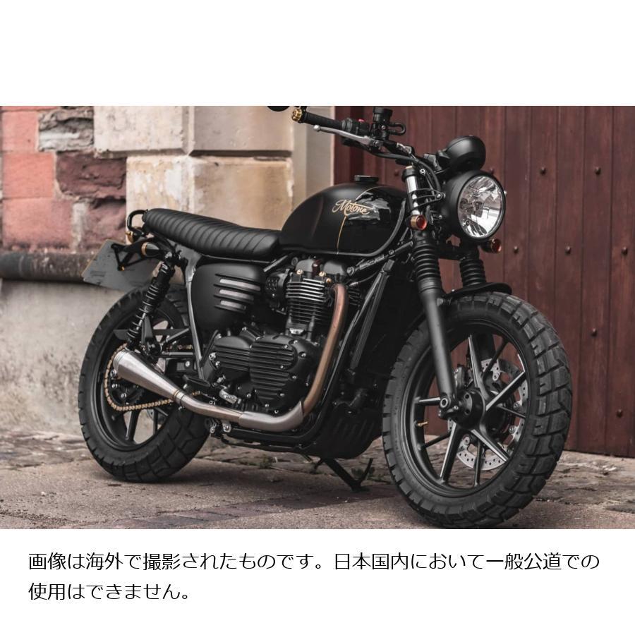 Motone(モートーン) スリップオンマフラー SATURN V ブラッシュ Street Twin/Speed Twin 900 (16-23) MTE156 |  | 04