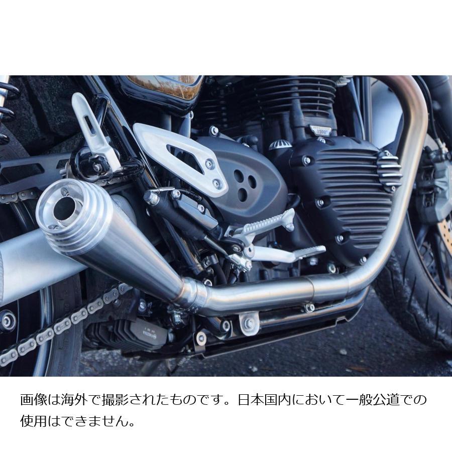Motone(モートーン) スリップオンマフラー SATURN V ブラッシュ スラクストン Thruxton/R/RS (16-24) Speed Twin 1200 (19-24) MTE161 |  | 02