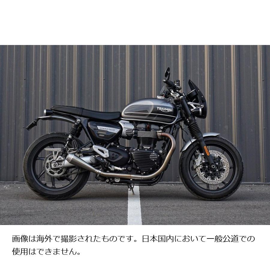 Motone(モートーン) スリップオンマフラー SATURN V ブラッシュ スラクストン Thruxton/R/RS (16-24) Speed Twin 1200 (19-24) MTE161 |  | 05