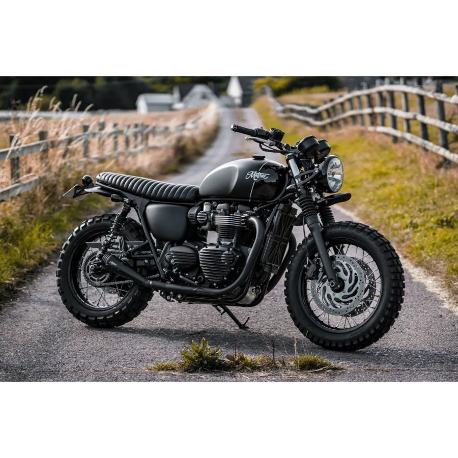 Motone(モートーン) リアフェンダー テールライト穴あり HIGHタイプ ブラック T100/T120 (16-25) SpeedTwin900 (16-24) スクランブラー900 (17-25) MTE178 |  | 06