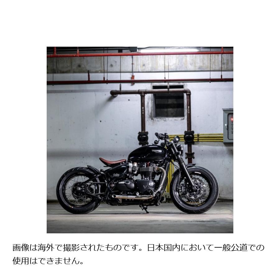 Motone(モートーン) スラッシュカットマフラー MAYHEM ブラッシュ ボンネビル Bobber (17-24) Speedmaster (18-24) MTE179 |  | 01