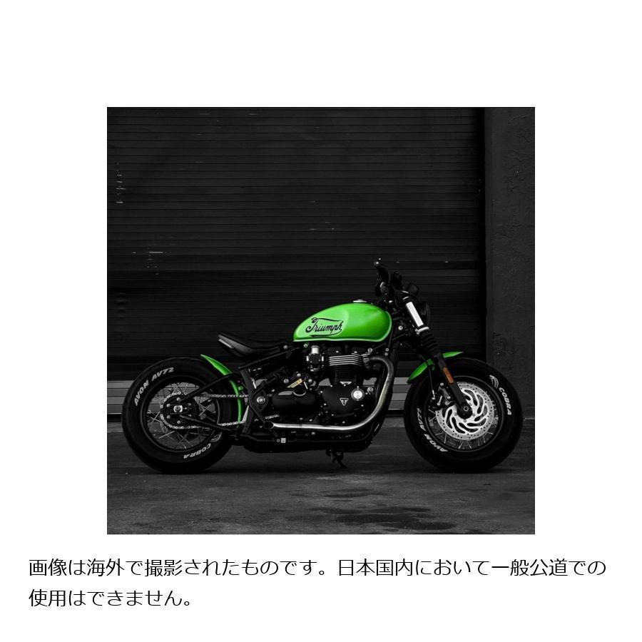 Motone(モートーン) スラッシュカットマフラー MAYHEM ブラッシュ ボンネビル Bobber (17-24) Speedmaster (18-24) MTE179 |  | 02
