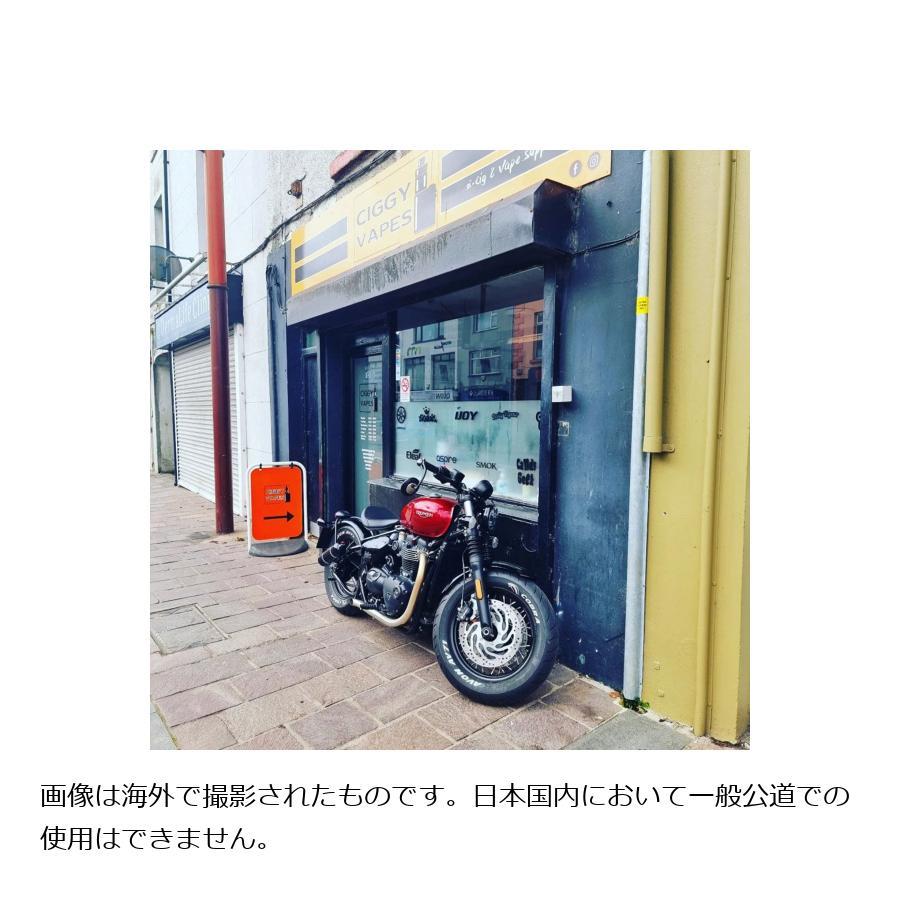 Motone(モートーン) スラッシュカットマフラー MAYHEM ブラッシュ ボンネビル Bobber (17-24) Speedmaster (18-24) MTE179 |  | 04