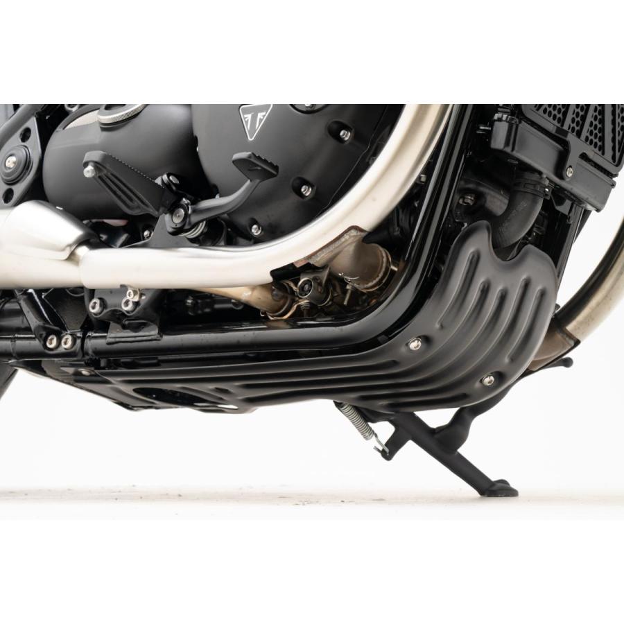 モートーン アンダーガード DEFENDER アルミ ブラック Bonneville Bobber MTE182 |  | 01