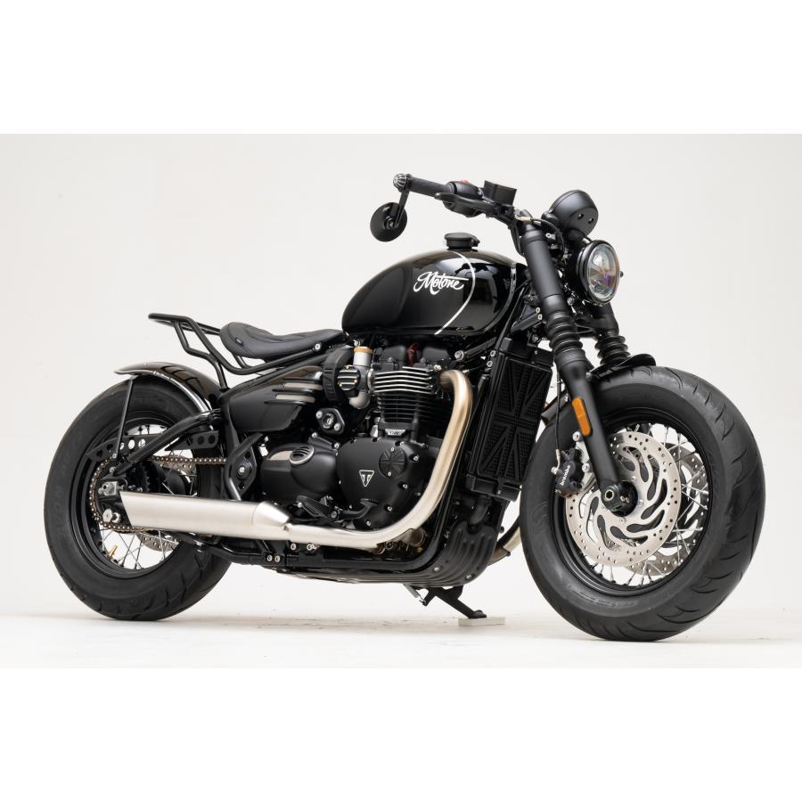 Motone(モートーン) アンダーガード DEFENDER アルミ ブラック ボンネビル Bobber (17-25) MTE182 |  | 04