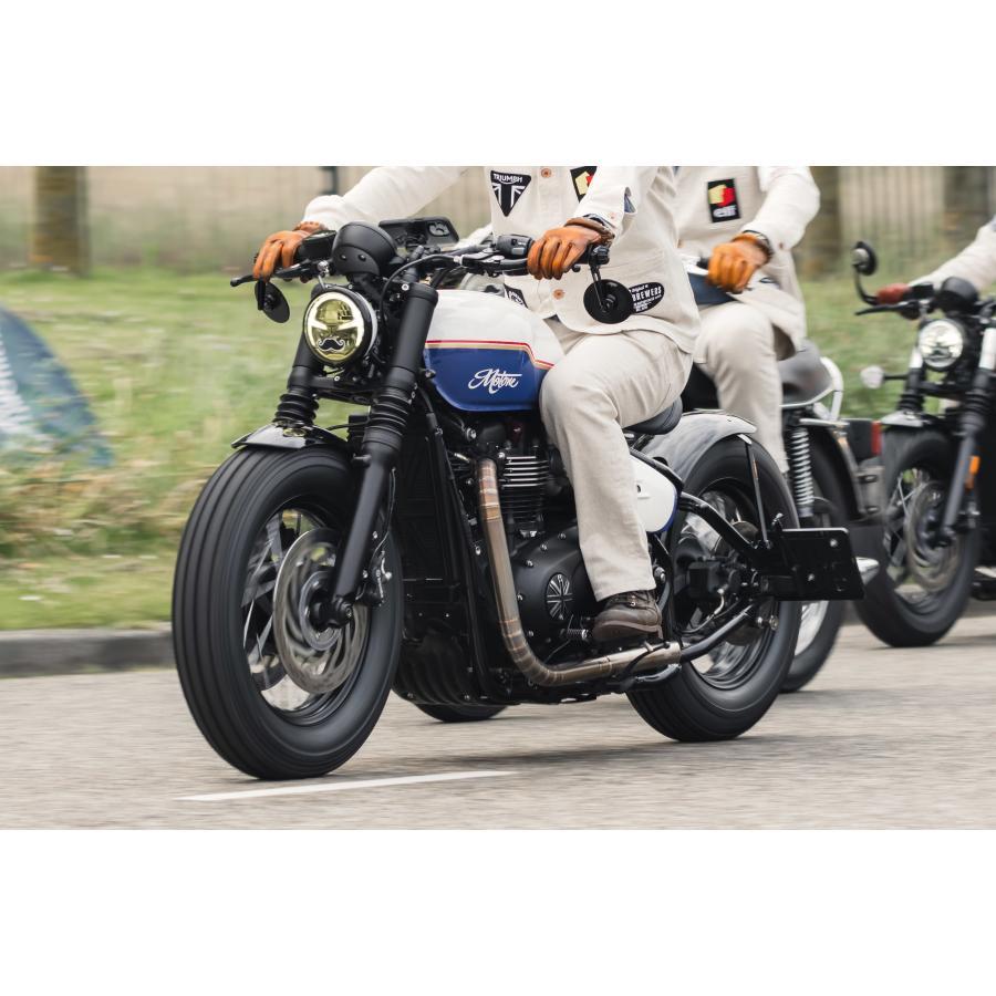 Motone(モートーン) アンダーガード DEFENDER アルミ ブラック ボンネビル Bobber (17-25) MTE182 |  | 06