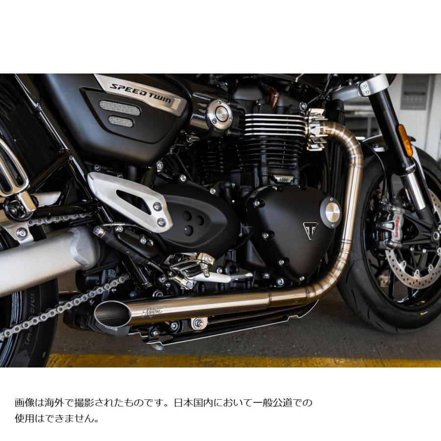 MOTONE CUSTOMS(モートーンカスタムズ) フルエキゾーストマフラー NAUTILUS THRUXTON 1200R MTE195 |  | 01