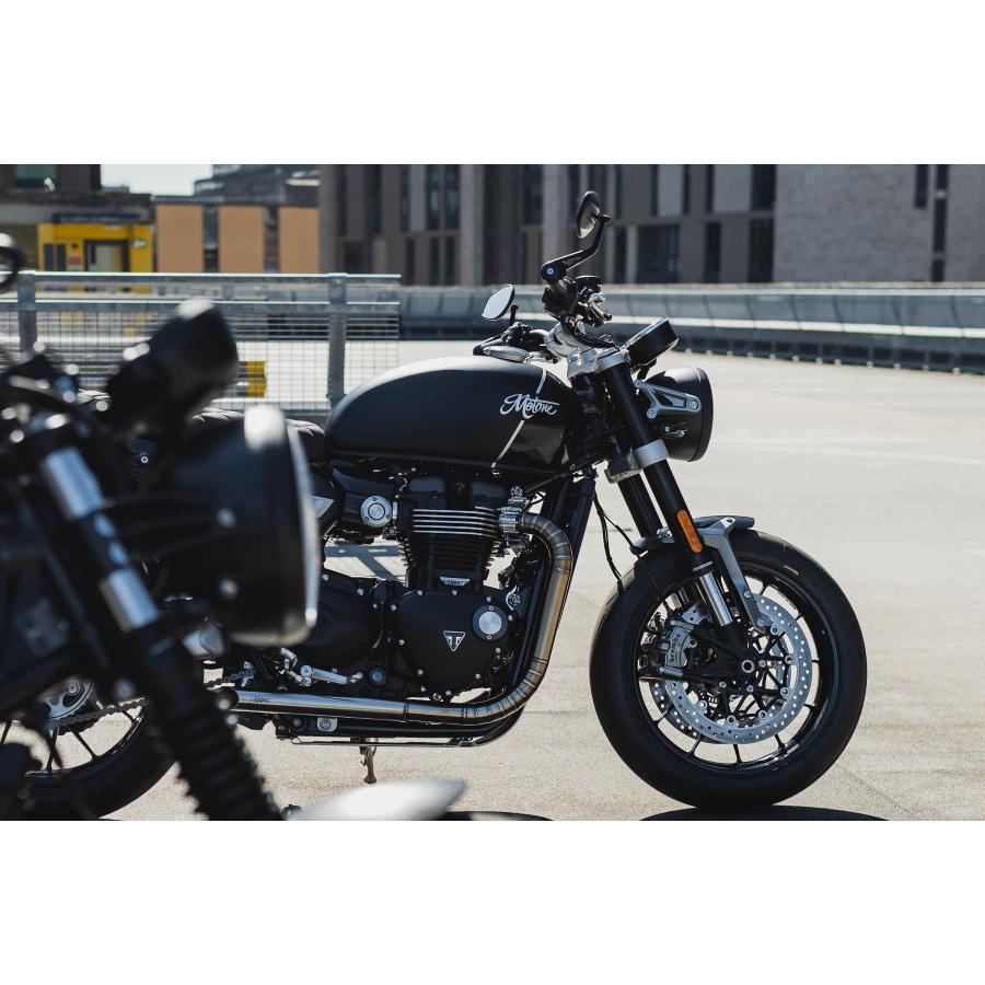 モートーン フロントフェンダー SHORTY アルミ ブラック SpeedTwin1200 (21-24) Speed400 (24-25) MTE1 |  | 04