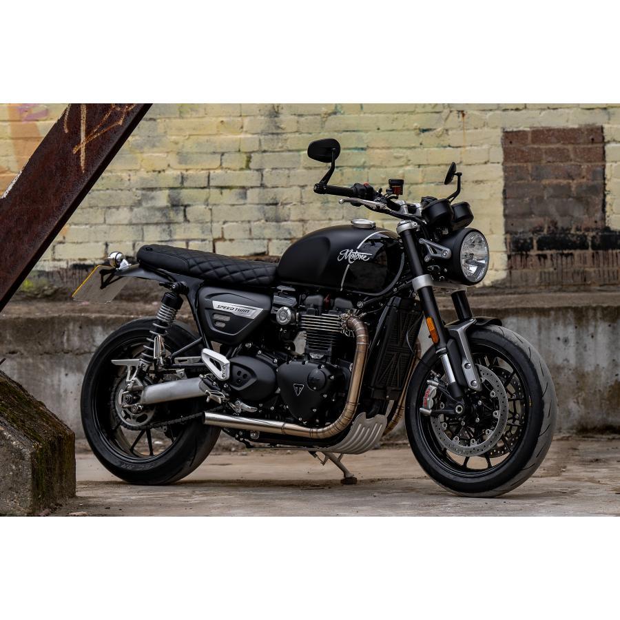 モートーン フロントフェンダー SHORTY アルミ ブラック SpeedTwin1200 (21-24) Speed400 (24-25) MTE1 |  | 05