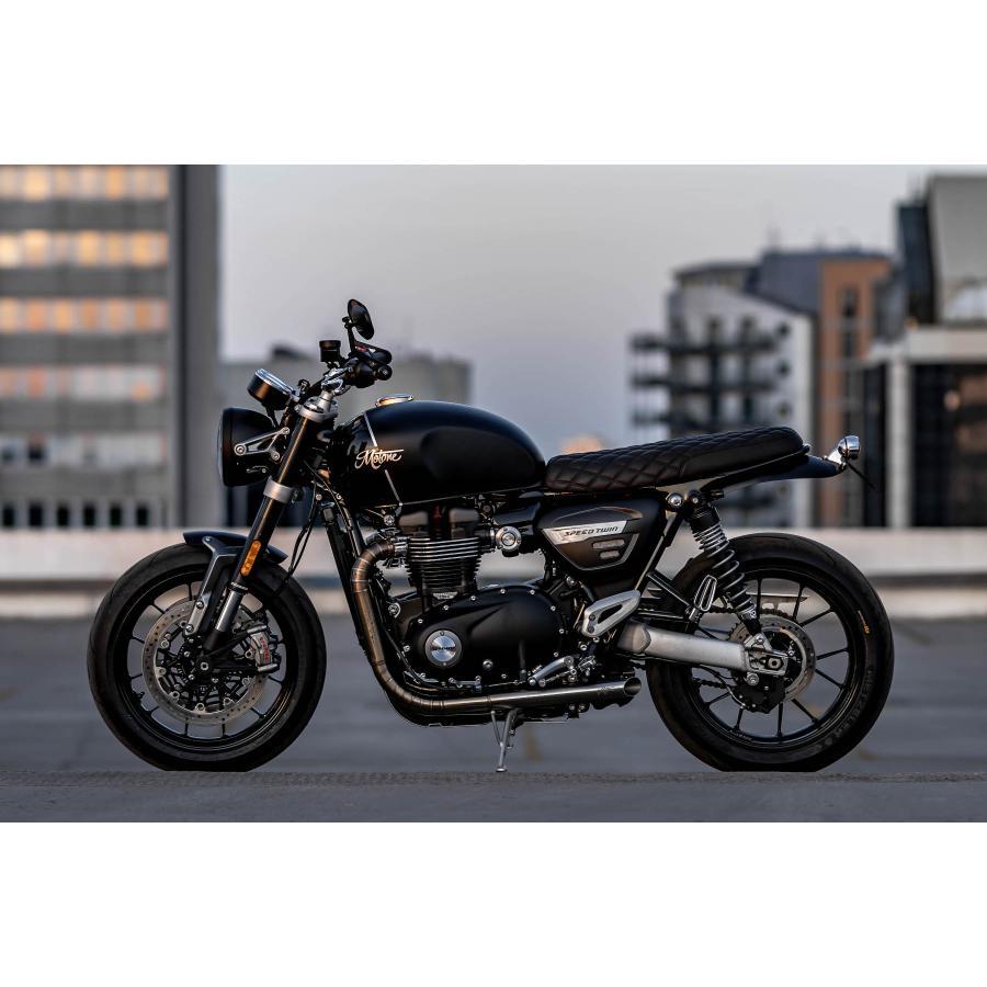 モートーン フロントフェンダー SHORTY アルミ ブラック SpeedTwin1200 (21-24) Speed400 (24-25) MTE1 |  | 06
