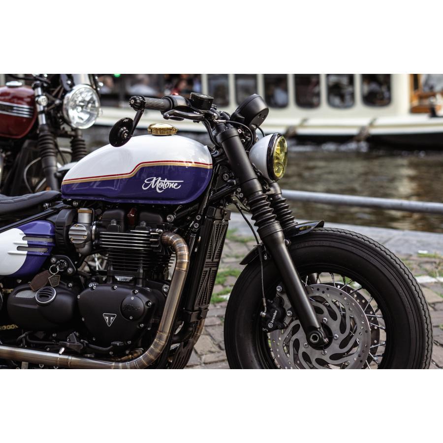 Motone(モートーン) フロントフェンダー SCOOP グロスブラック ボンネビル Bobber (21-25) MTE205 |  | 05