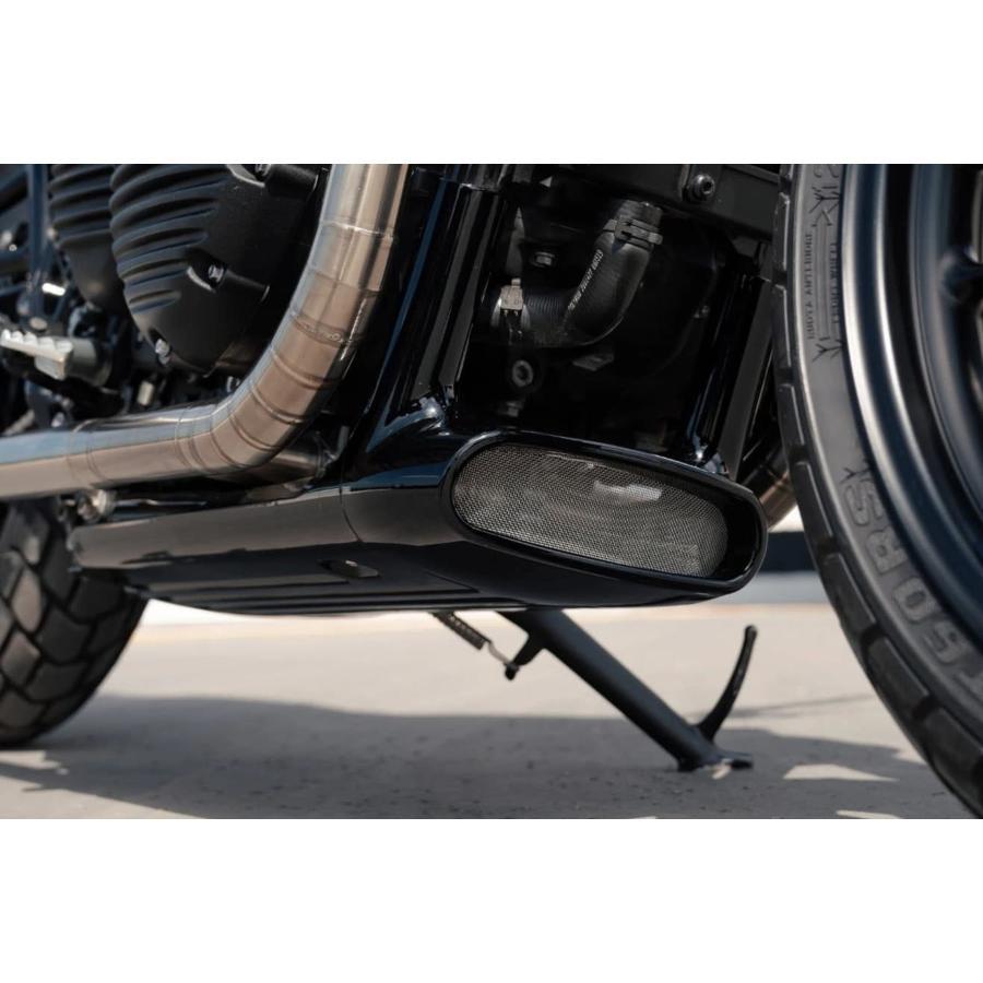 モートーン アンダースタイリングキット FORTYNINER ブラック T100/T120 (16-25) SpeedTwin900 (16-25) Thruxton/R/RS (16-24) MTE217 |  | 01
