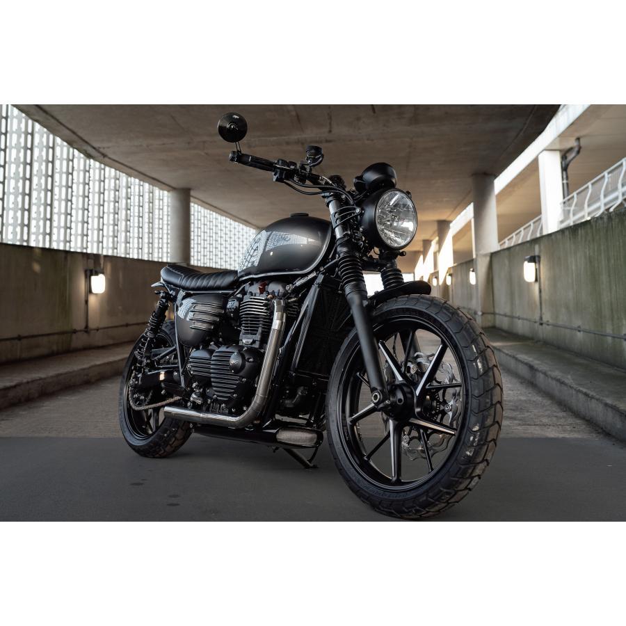 モートーン アンダースタイリングキット FORTYNINER ブラック T100/T120 (16-25) SpeedTwin900 (16-25) Thruxton/R/RS (16-24) MTE217 |  | 05